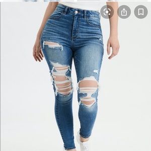 american eagle jeans size 2!